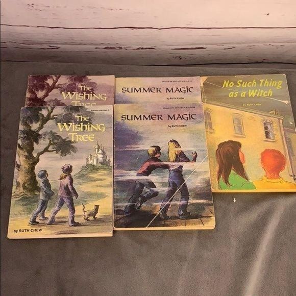 Ruth Crew Scholastic Book‎ Lot 1970/80s Wishing Tree Summer Magic No Such thing - Picture 8 of 8